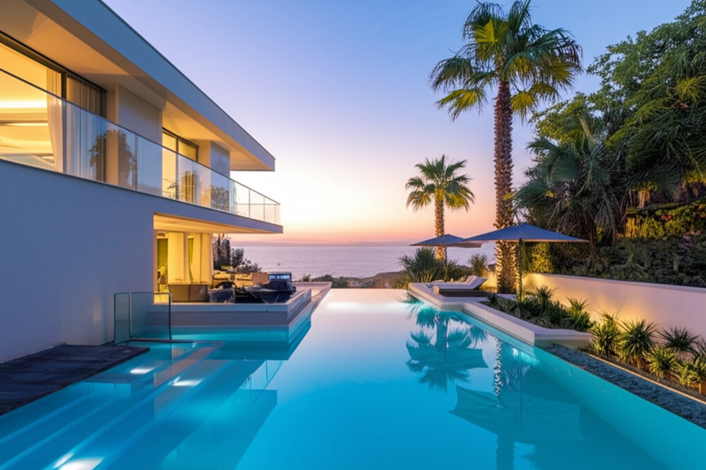 Tropically villa